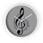Musical Notes Wall Clock, Perfect Gift for Musicians, Home Decor