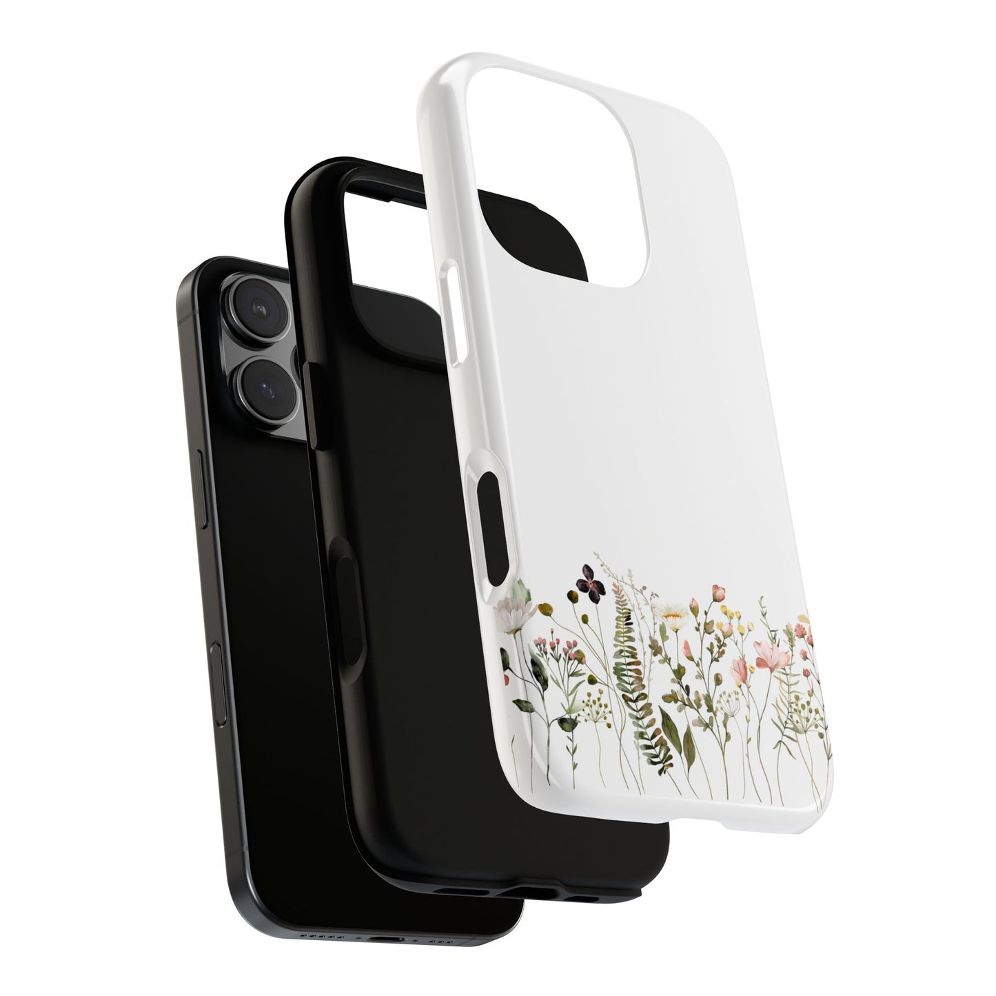 Floral Phone Case - Tough Cases for Nature Lovers, Stylish Floral Design, Phone Protection, Gifts for Her, Eco-Friendly Tech Accessories