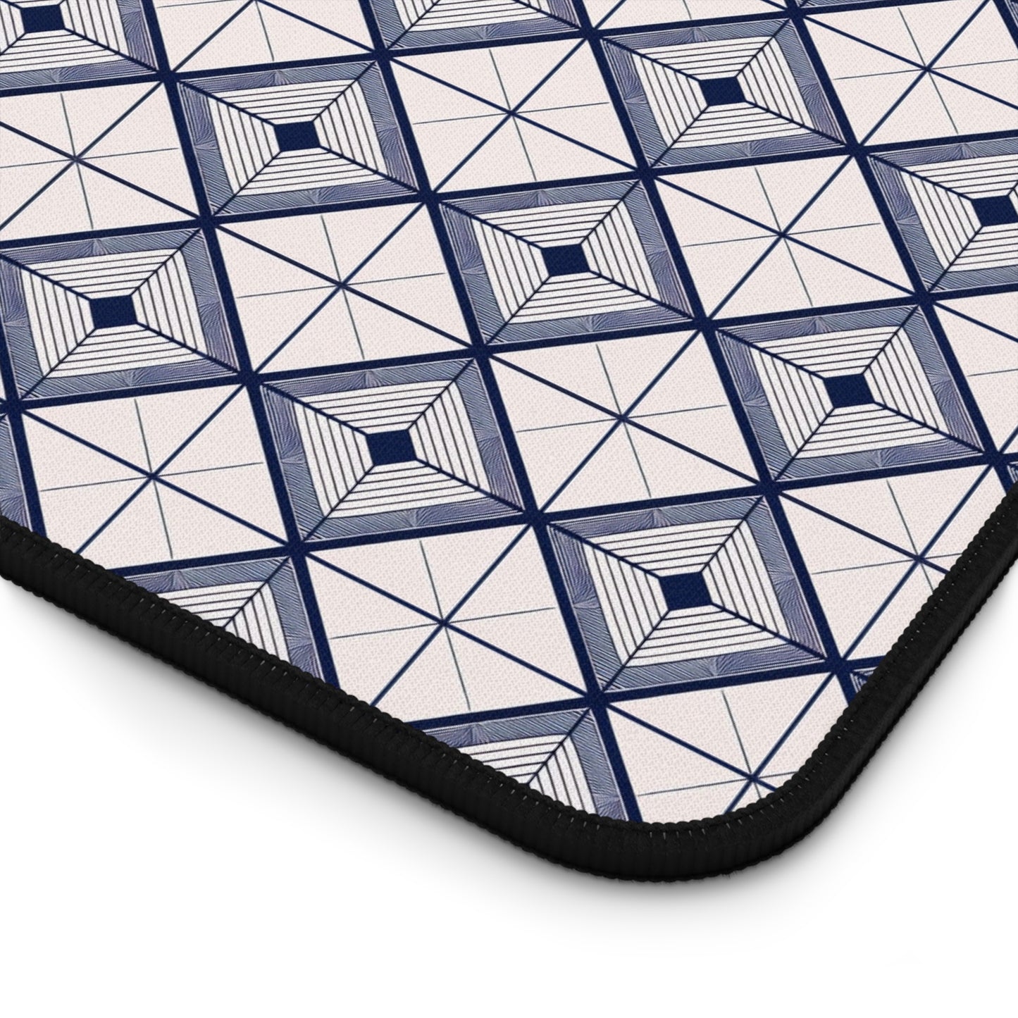 Geometric Desk Mat - Modern Office Accessory for Stylish Workspaces