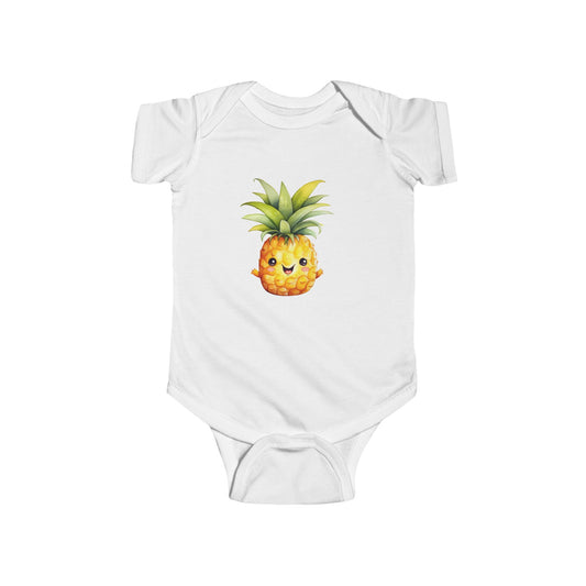Adorable Pineapple Baby Bodysuit, Cute Infant Clothing, Baby Shower Gift, Summer Outfit, Funny Onesie, Tropical Theme Gift