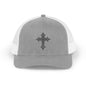 Sparkling Cross Snapback Trucker Cap | Faith Statement Hat, Trendy Baseball Cap, Christian Gift, Daily Wear, Cool Accessories