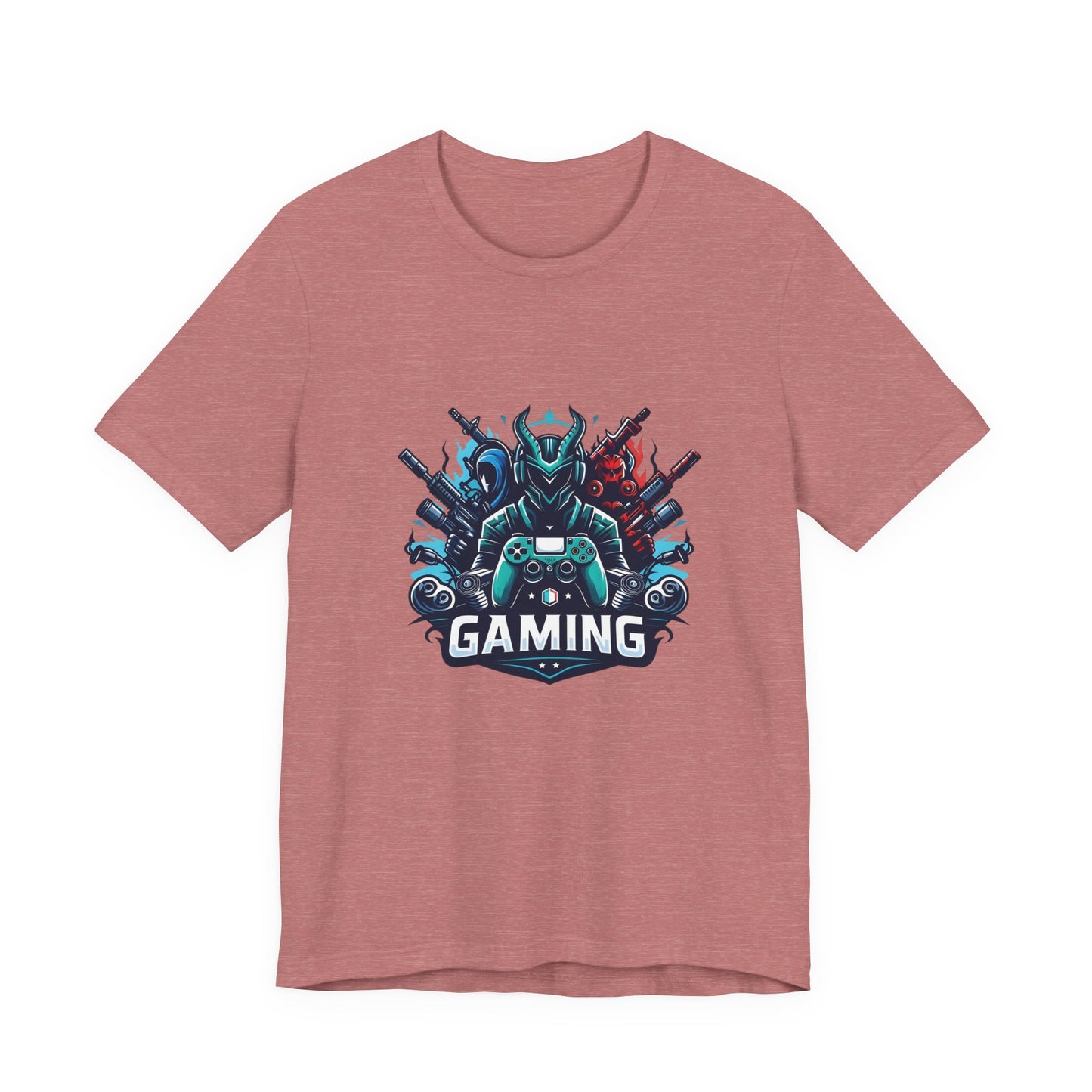Gaming Controller Emblem Tee — Esports Gamer Graphic T-Shirt