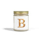 Scented Candle: Personalized Luxury Candle Gift Letter B