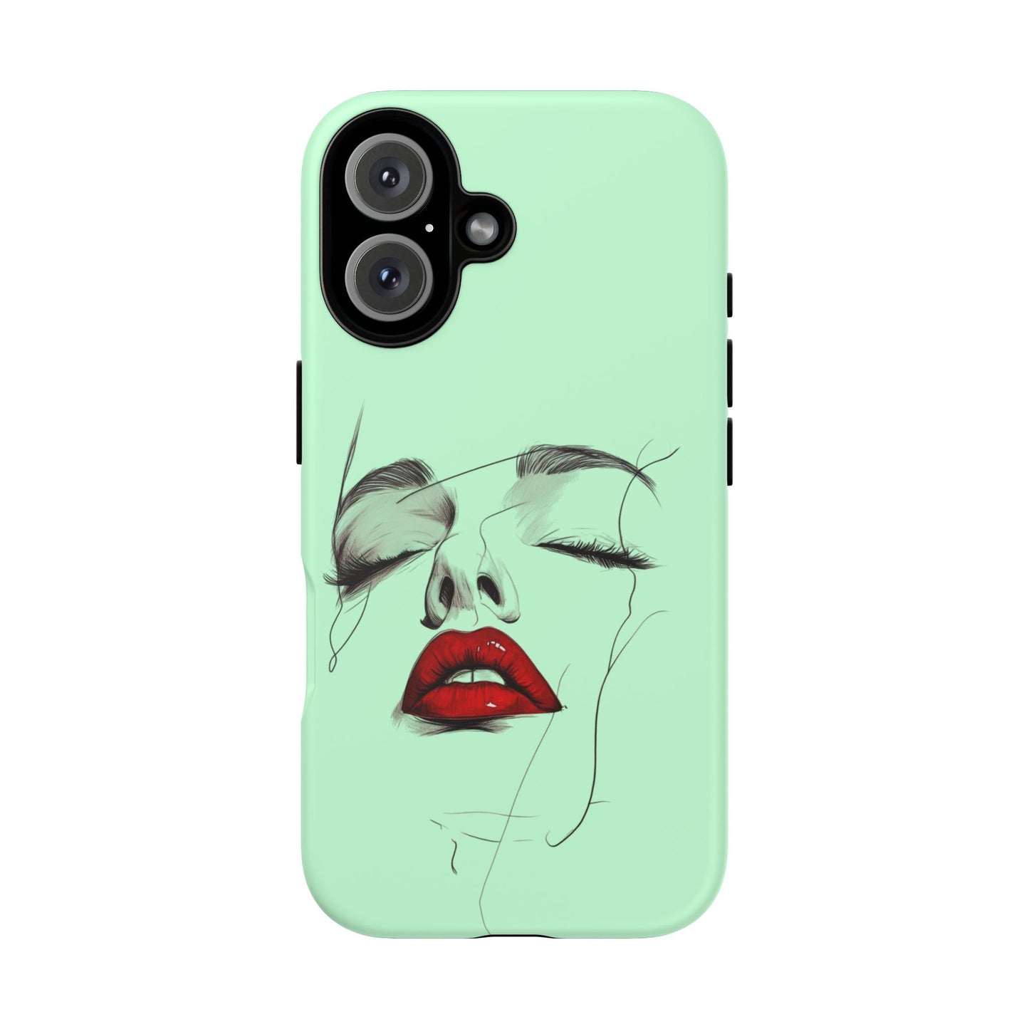 Stylish Phone Case, Artistic Phone Cover, Trendy Tech Accessory, Unique Cell Phone Protector, Gift for Her, Modern Aesthetic