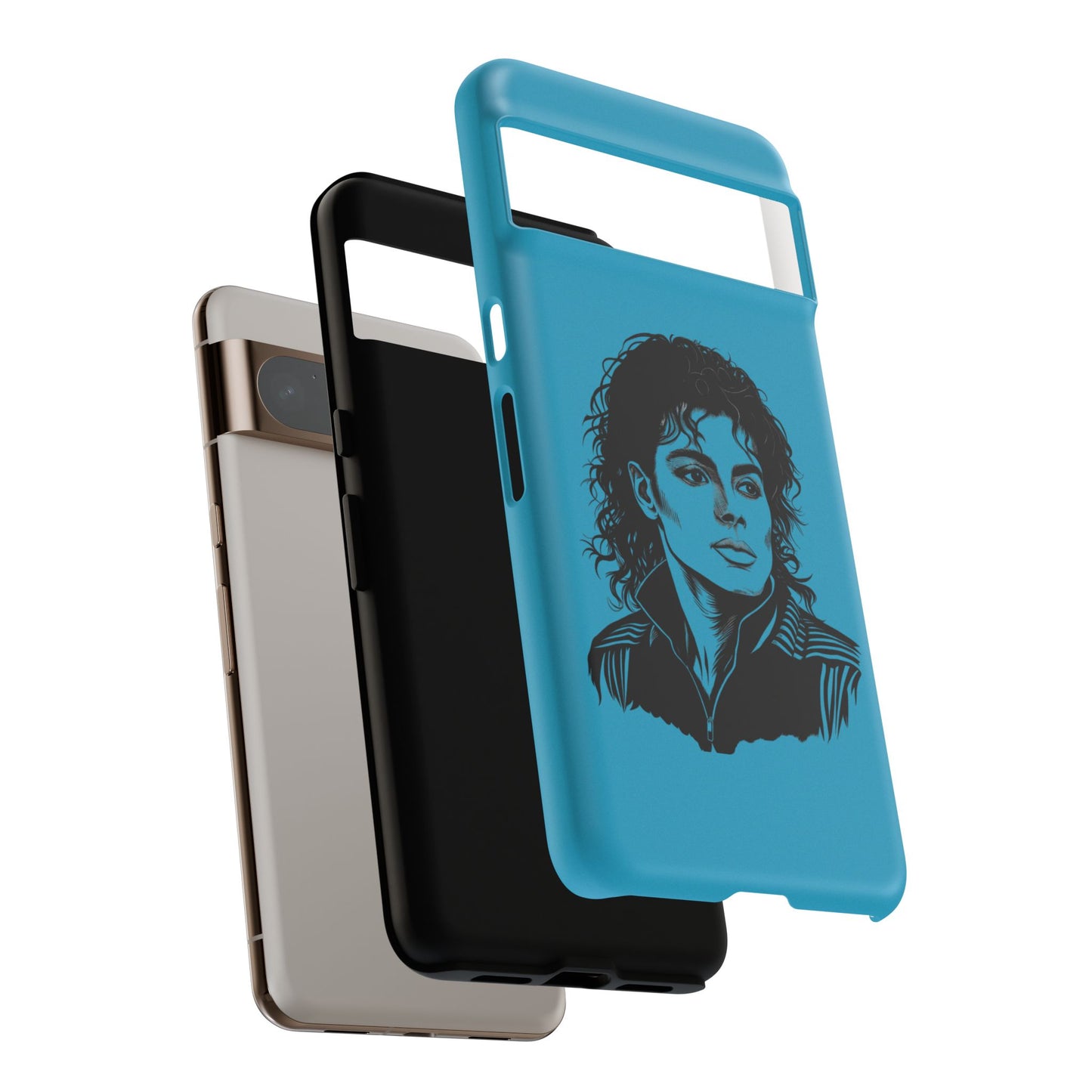 Michael Jackson Phone Case - Tough Cases, Pop Music Gifts, Retro Art, Unique Phone Accessories, Vintage Design