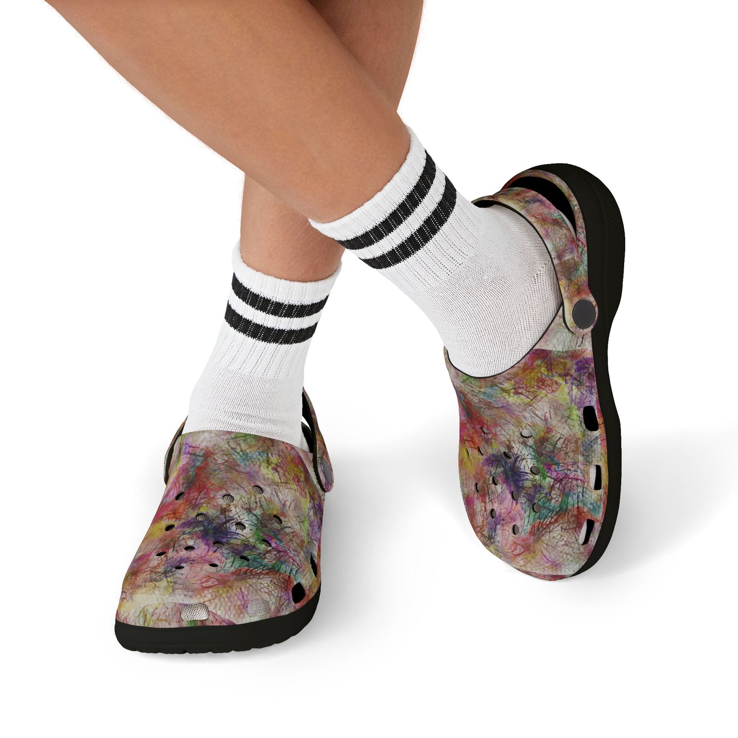 Brightly Colored Kid's EVA Foam Clogs, Fun Slip-On Shoes, Perfect for Play, Summer Outings, Gift for Kids, Comfortable Footwear