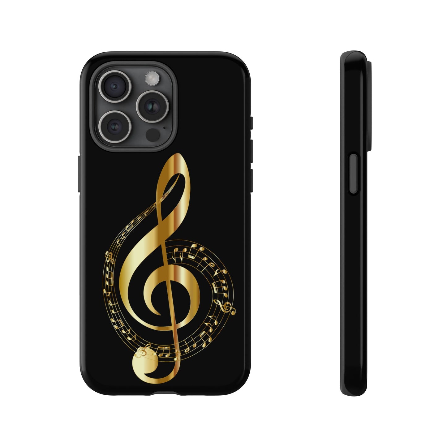 Tough Cases black gold musical Note