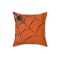 Halloween Spider Web Pillow, Cozy Fall Decor, Spooky Home Accent, Decorative Throw Cushion, Halloween Party Gift
