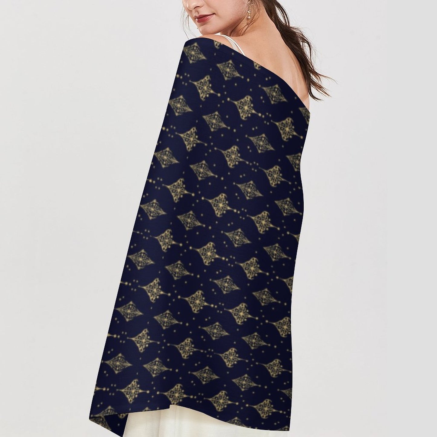 Cashmere-like Tassel Scarf