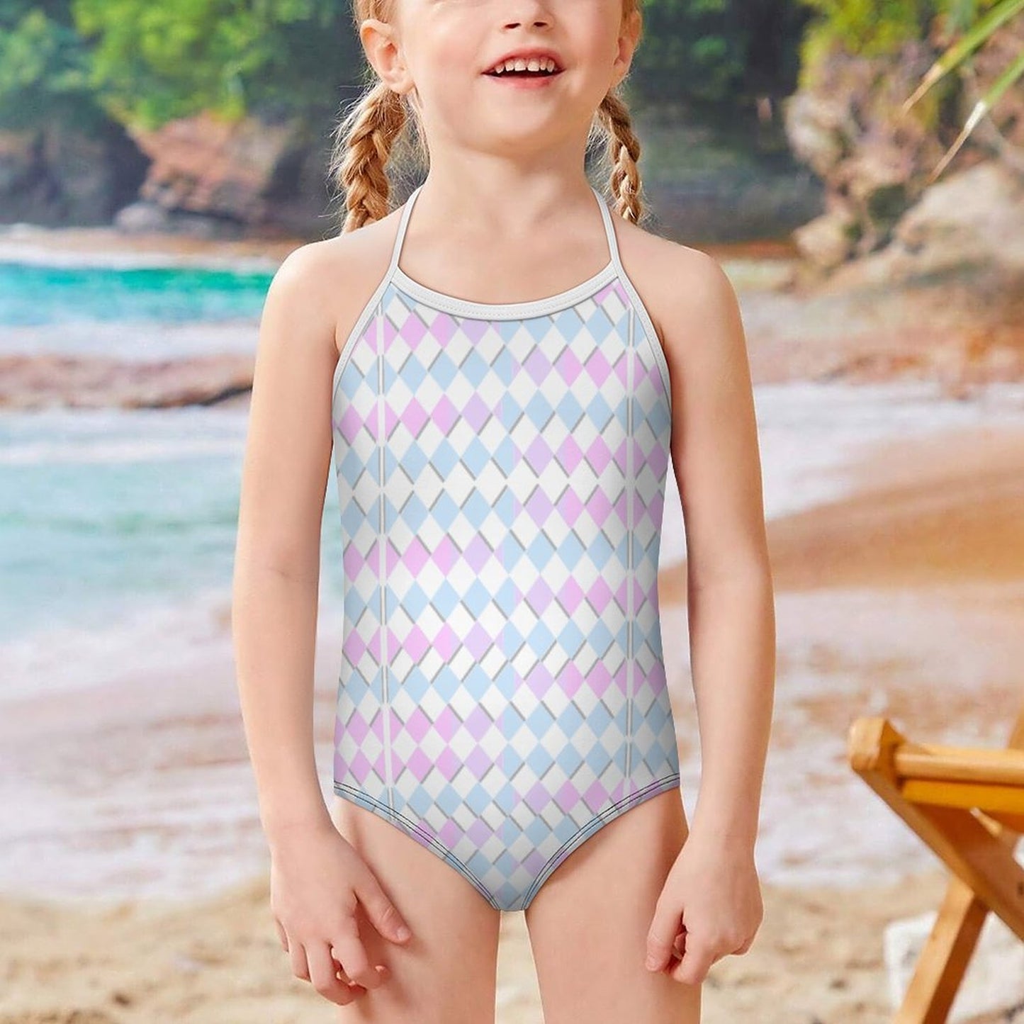 Strap Swimsuit for Girls