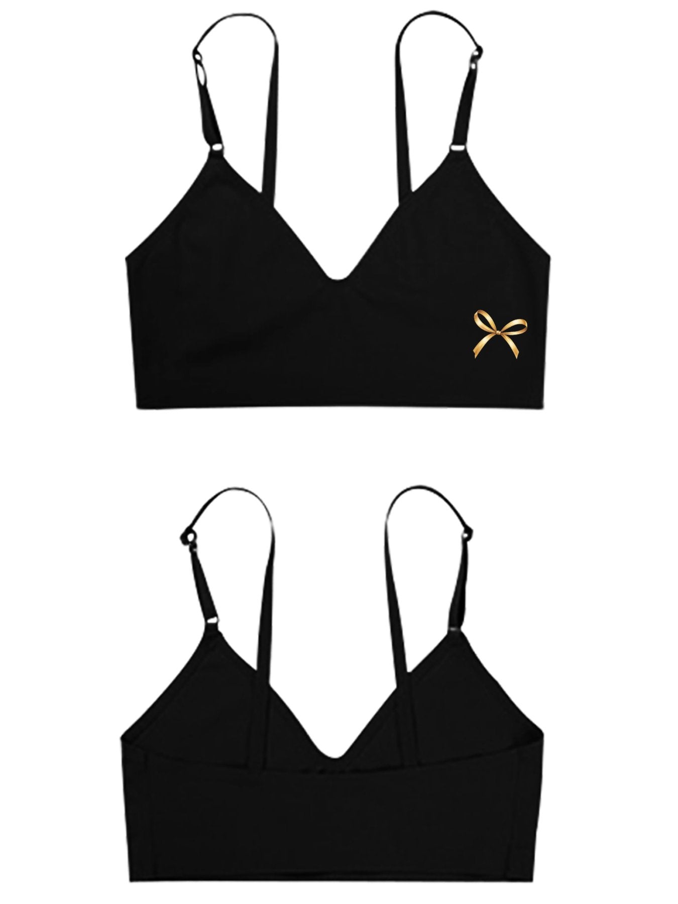 Seamless Bra for Women Gold Ribbon