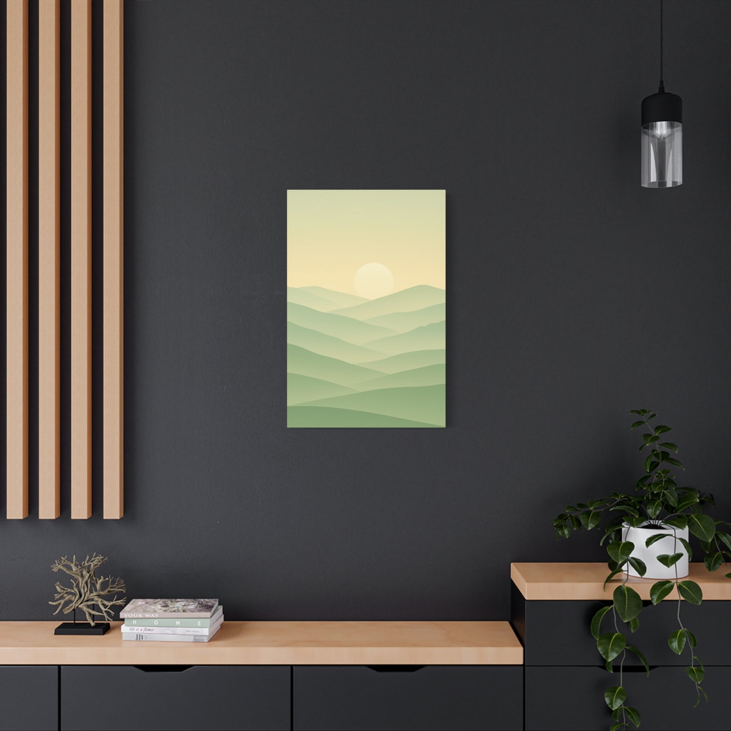 Matte Canvas, Stretched, 1.25" Sunset or Sunrise