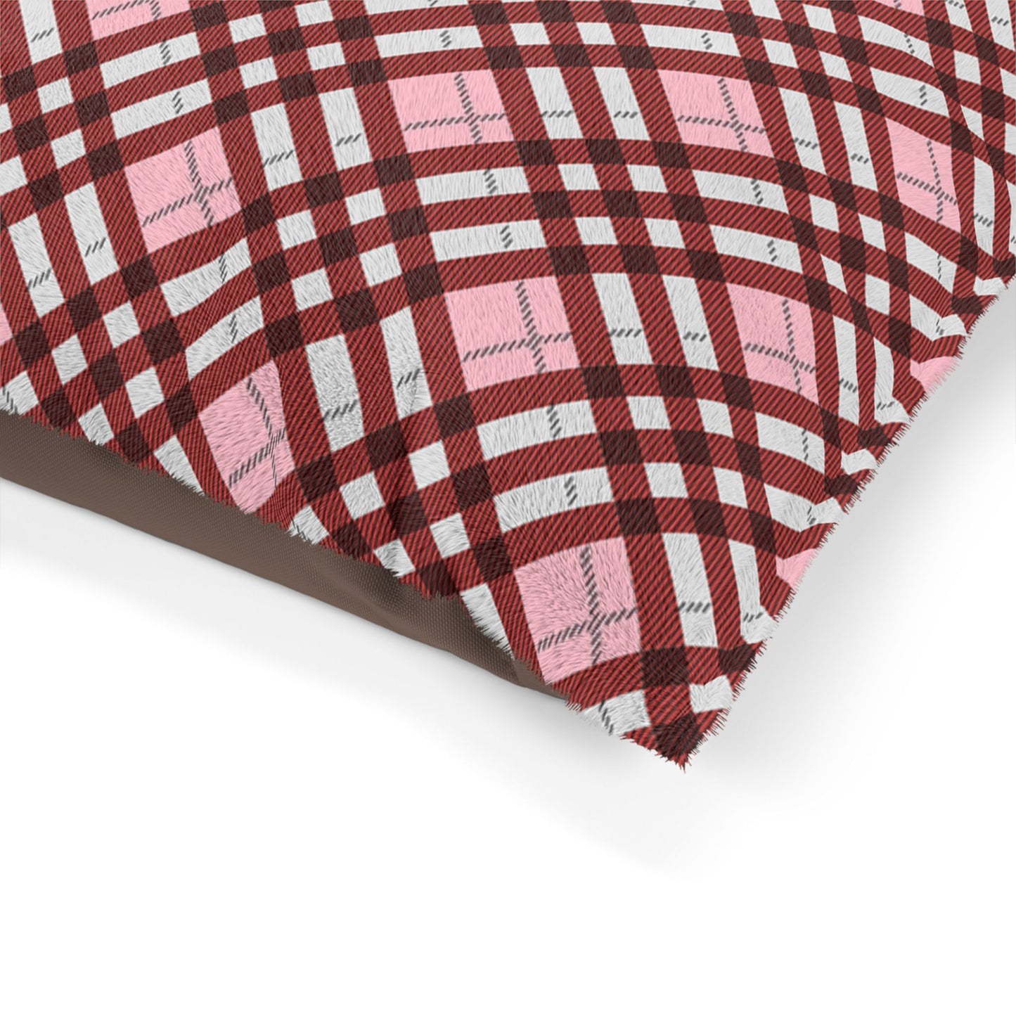 Comfort Plaid Pet Bed for Cozy Pups, Dog Bed, Cat Bed, Puppy Blanket, Pet Accessories, Holiday Gifts for Pet Lovers