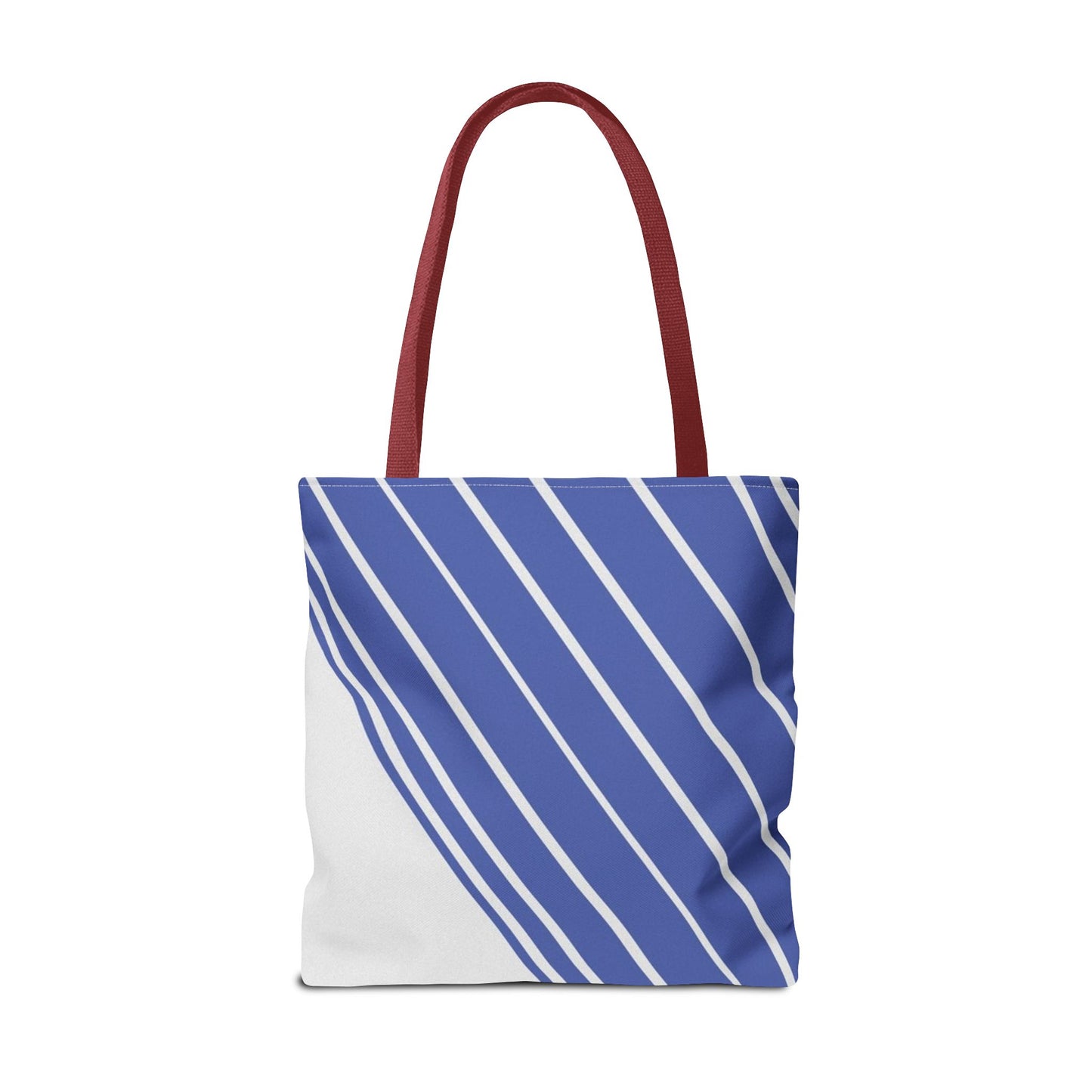 Chic Blue Striped Tote Bag, Stylish Reusable Shopping Bag, Beach Bag, Everyday Carry, Gift for Her