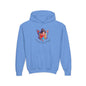 Inspirational Youth Hoodie - "Flaunt Your Wings", Cozy Sweatshirt, Gift for Teens, Motivational Apparel, Butterfly Design