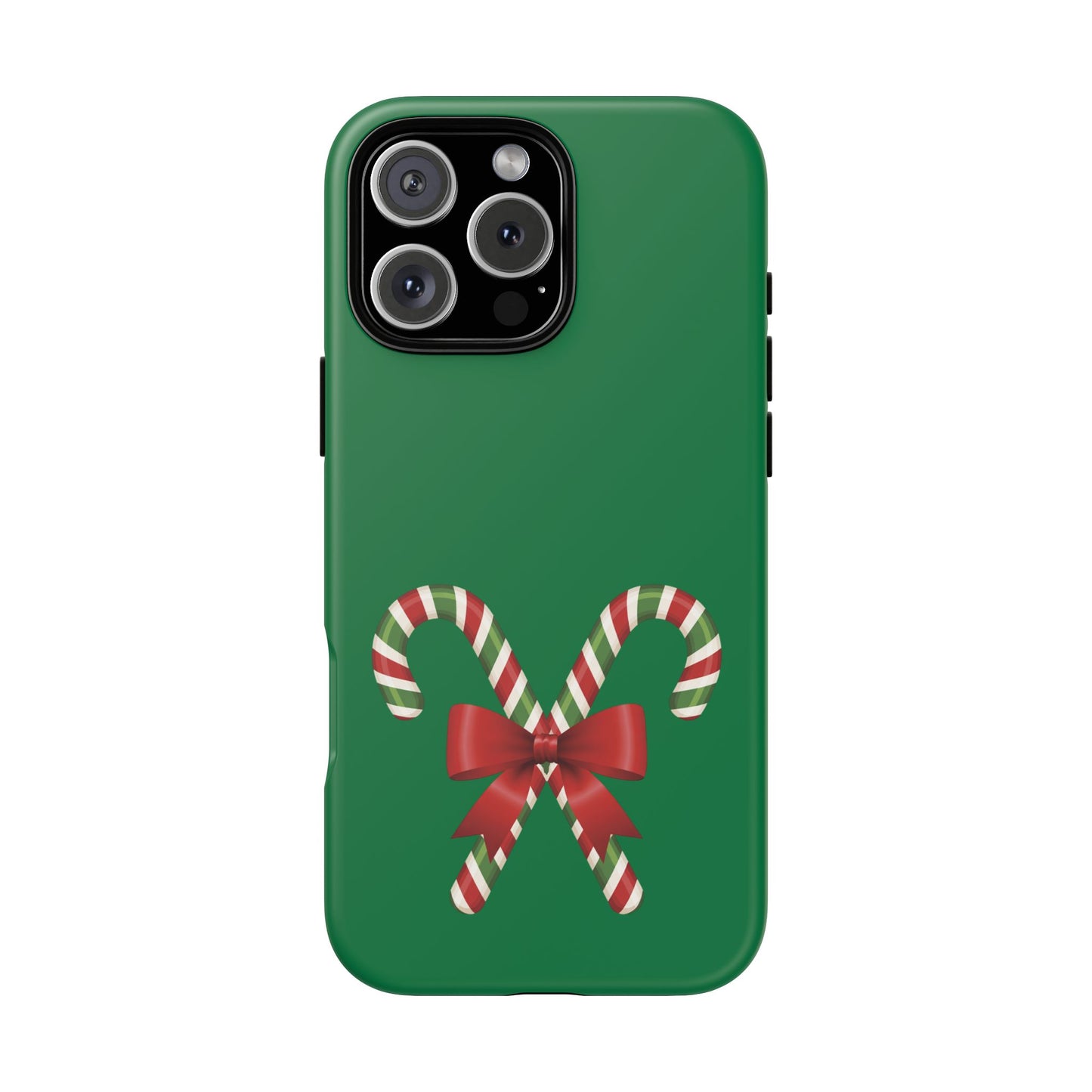 Candy Cane Phone Case: Holiday Spirit, Festive Gift, Cute Accessories, Christmas Decor, Seasonal Style