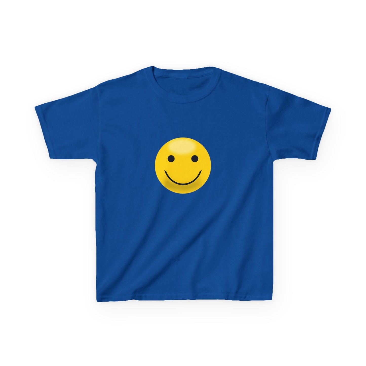 Smiley Face Kids Tee, Funny Kids Shirt, Cute Summer Tee, Gift for Kids, Playful Children