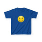 Kids Smiley Face Tee - Fun Cotton Shirt for Kids, Perfect for Birthdays, Casual Outfits, Positive Vibes, Gifts