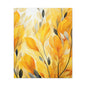 Gorgeous Yellow Matte Canvas Art Print, Stretched, 1.25"