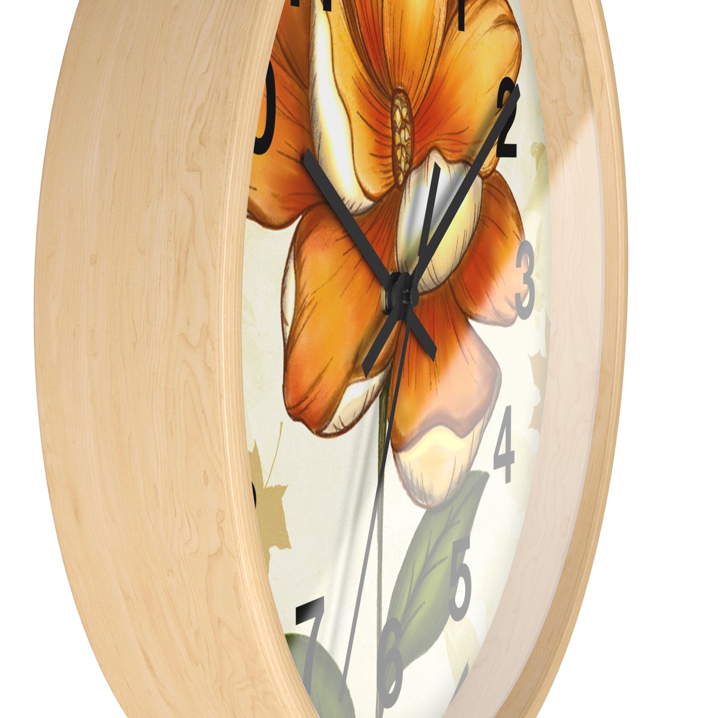 Floral Beauty Wall Clock, Nature-Inspired Home Decor, Elegance for Living Room, Perfect Gift for Flower Lovers, Kitchen Clock, Unique [...]
