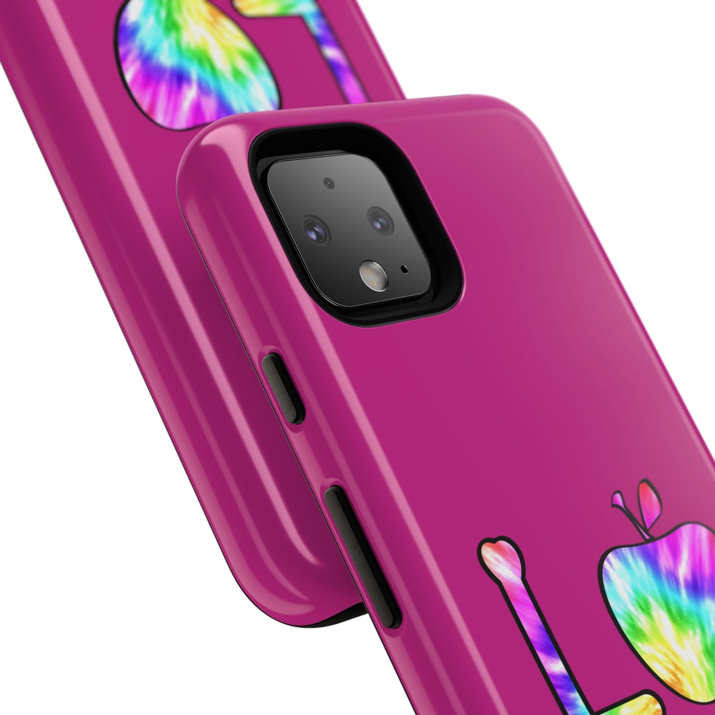 Colorful Love Phone Case, Tough Cases for iPhone, Cute Phone Accessory, Gift for Her, Summer Vibe Phone Cover
