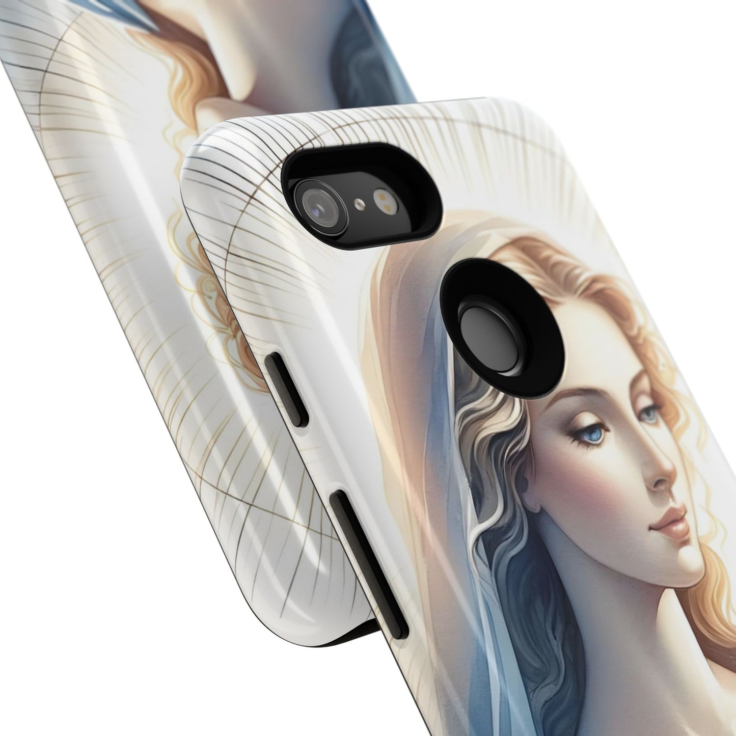 Beautiful Mary Phone Case, Tough Phone Case, Inspirational Tech Accessory, Gift for Her, Religious Phone Cover