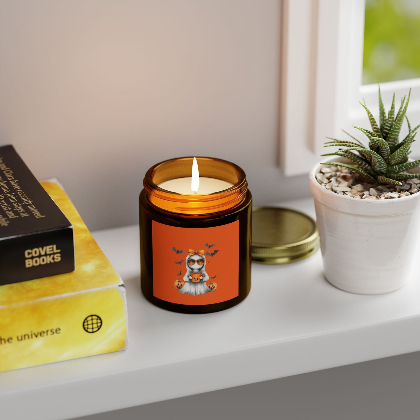 Halloween-Themed Scented Candles, Fall Decor, Aromatherapy Gifts, Cozy Home Accents, Spooky Candle Vibes