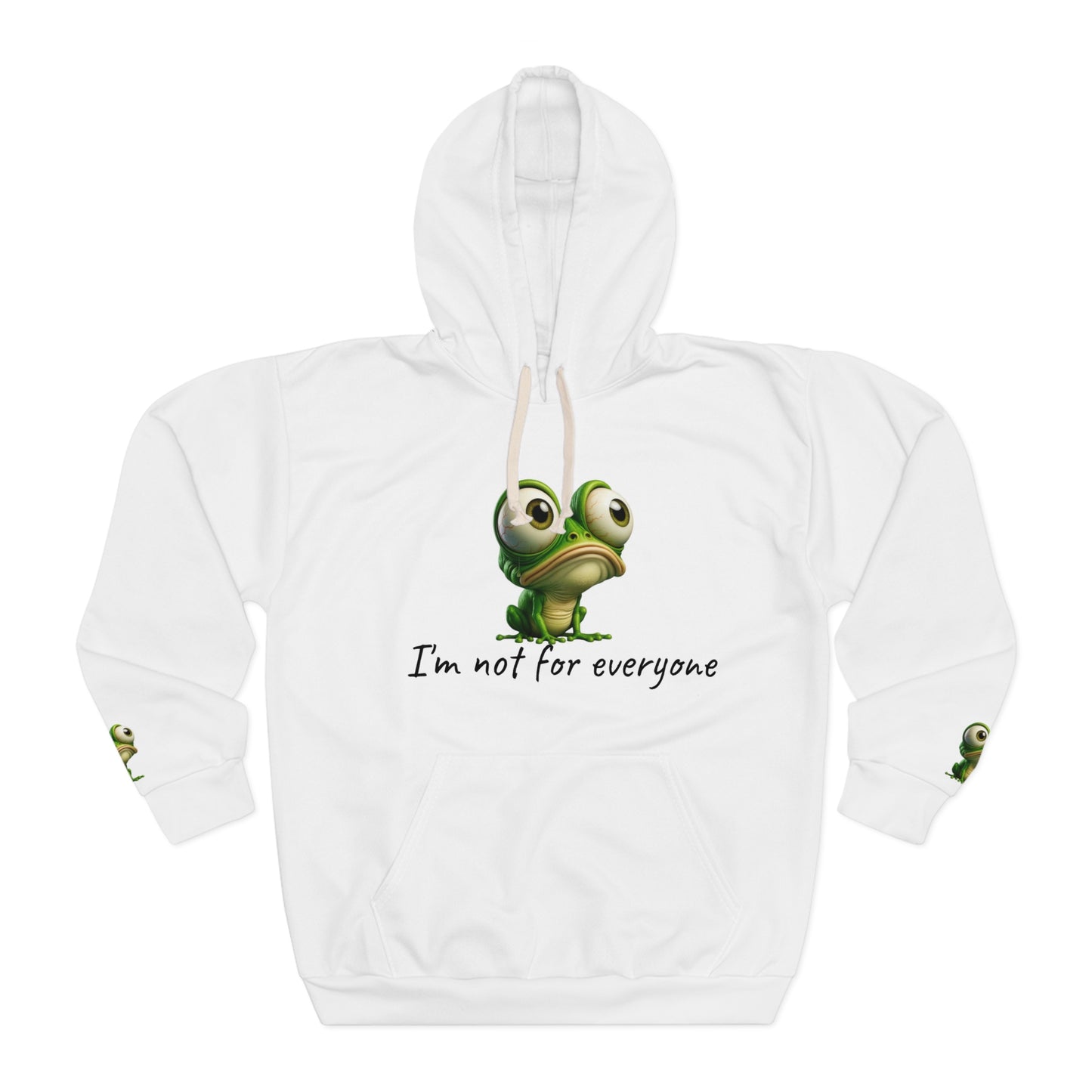 Whimsical Frog Hoodie - "I'm Not for Everyone" Design, Cozy Streetwear, Gift for Nature Lovers, Cute Gift for Thomas Day, Eco-Friendly [...]
