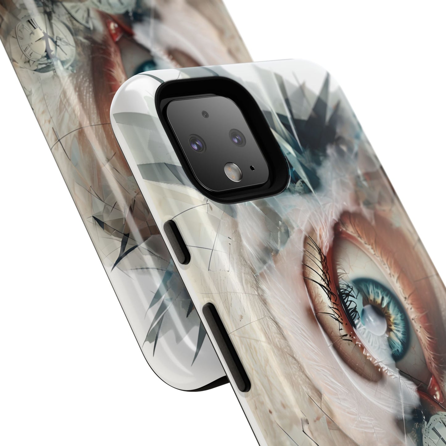 Artistic Eye Phone Case, Unique Smartphone Cover, Whimsical Gift for Art Lovers, Trendy Tech Accessory, Birthday Present, Holiday Gift