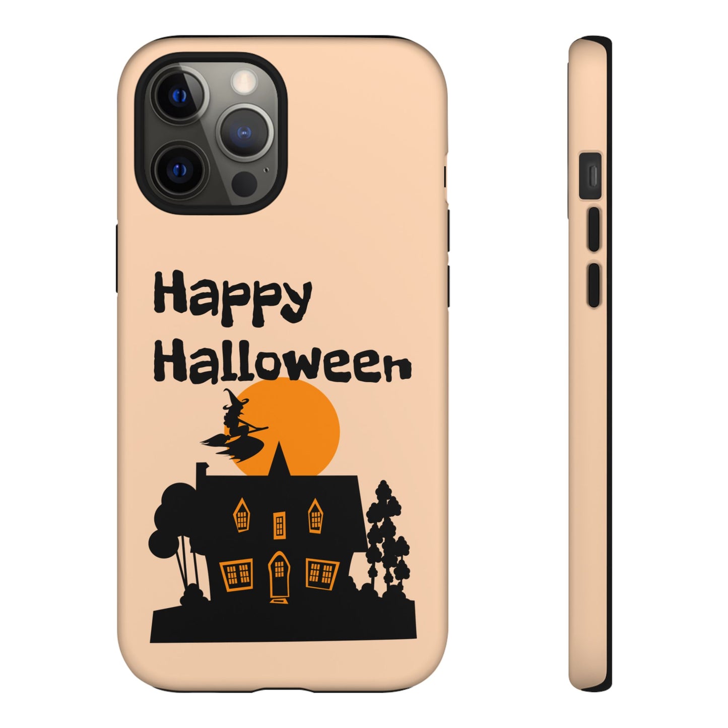 Halloween Phone Case, Spooky Mobile Cover, Tough Case for Phone, Witch Design, Fall Decor, Unique Gift for Halloween