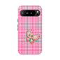 Cute Butterfly Phone Case, Tough Cases, Floral Phone Accessory, Gift for Her, Spring Fashion, Kids' Birthday Present, Pastel Aesthetic