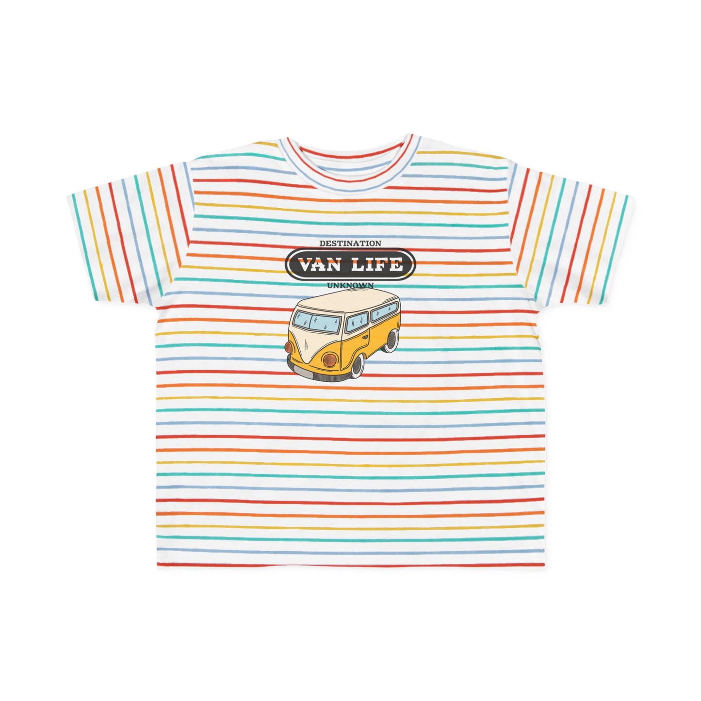 Adventure Awaits Toddler Tee, Cute Kids Shirt, Van Life Apparel, Summer Outfit, Children's Travel Gifts