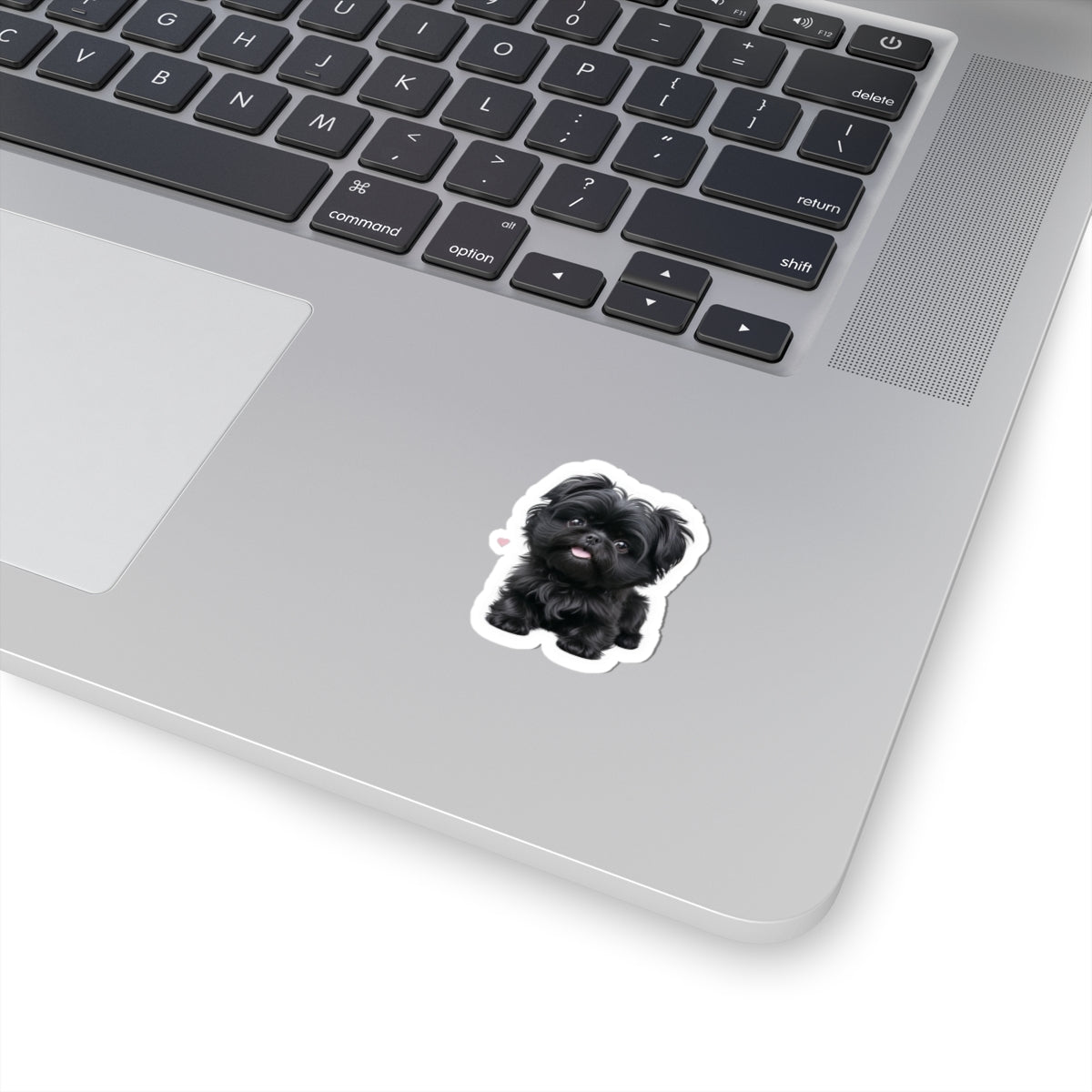 Cute Black Dog Kiss-Cut Stickers for Pet Lovers