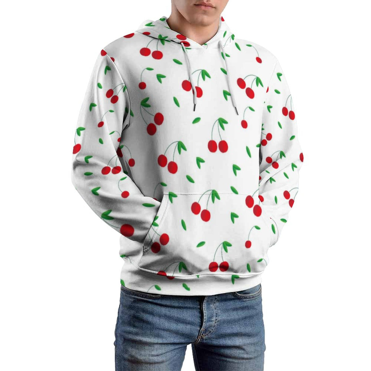 Custom Design Cool Hoodie with Double-layer Cap