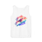 Vibrant Watercolor Unisex Tank Top, Summer Fashion, Pride Apparel, Beach Wear, Casual Top, LGBTQ+ Gift