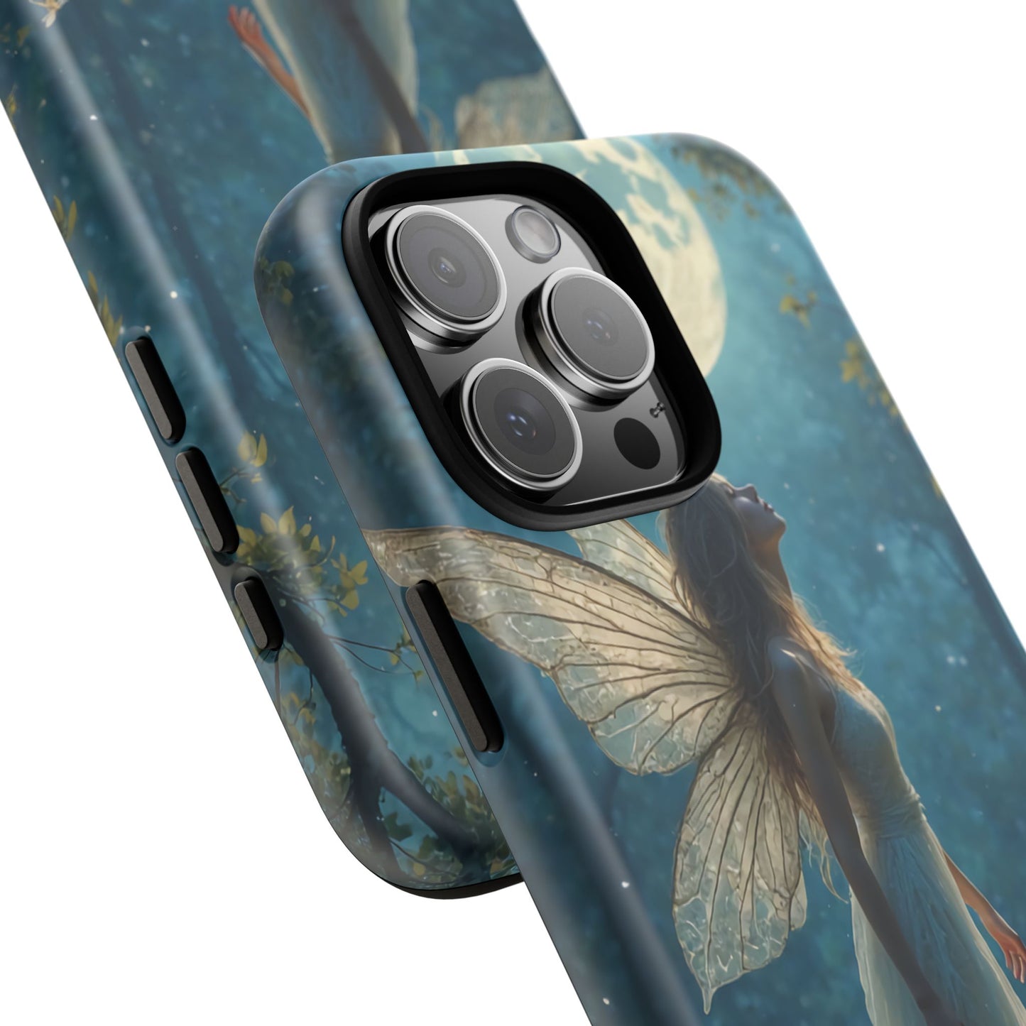 Fairy Moon Phone Case | Tough Cases for Nature Lovers, Fantasy Gift, Boho Phone Accessory, Ethereal Aesthetic, Magical Design