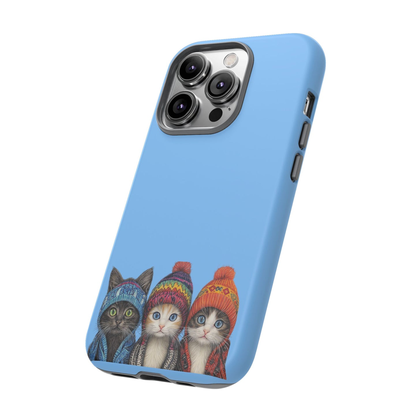 Cat-Themed Phone Case, Cute Cat Cases for Cat Lovers, Gifts for Cat Owners, Fun Cat Accessories, Holiday Present for Pet Lovers