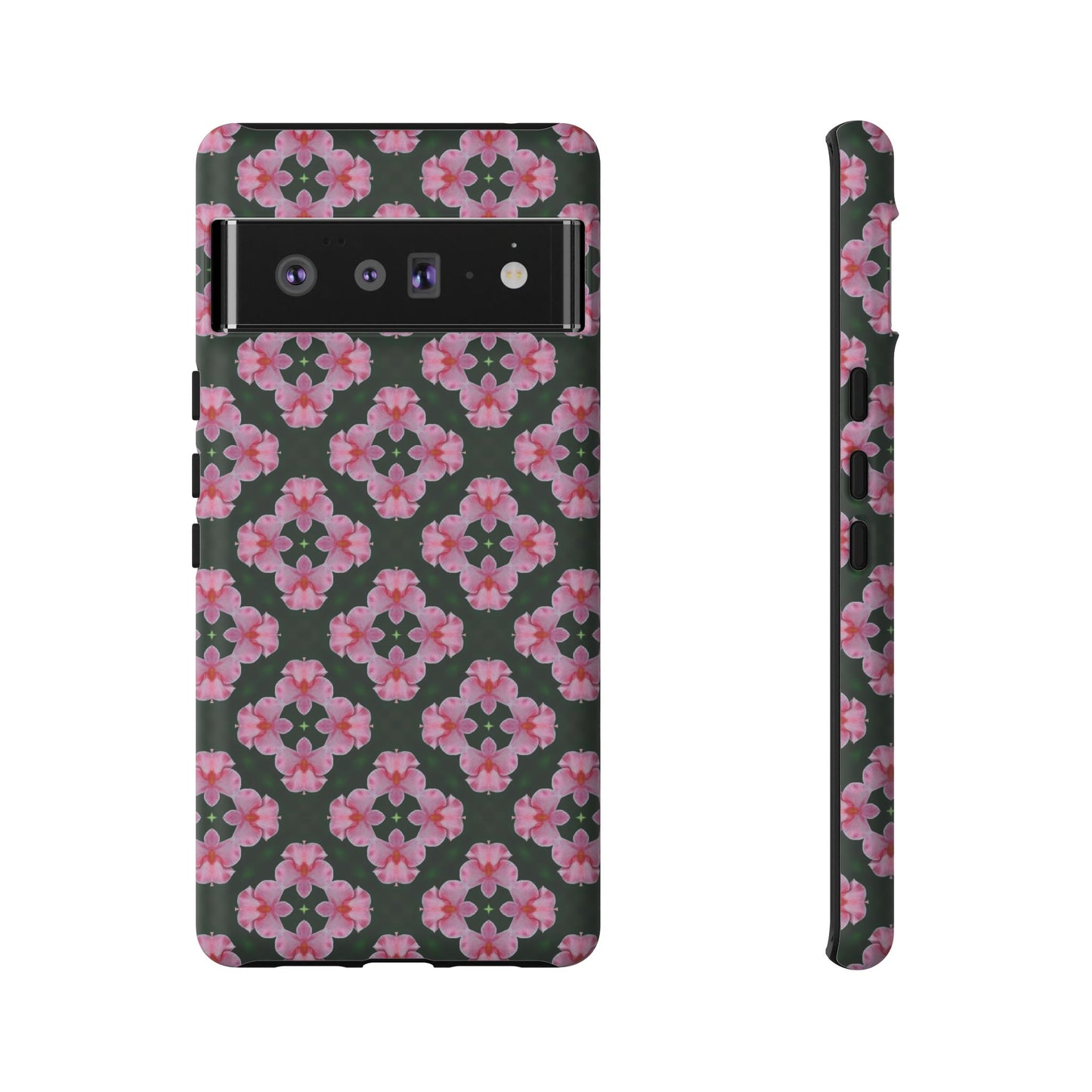 Tough Cases - Floral Phone Case, Stylish Protective Cover for Women, Gift Idea for Birthdays, Unique Floral Design, Trendy Tech Accessory