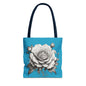 Elegant Floral Tote Bag with Roses, Chic Reusable Grocery Bag, Perfect Gift for Her, Stylish Handbag, Everyday Essentials