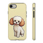 Cute Dog Phone Case, Pet Lover Gift, Custom Phone Cover, Cartoon Dog Case, Durable Phone Accessory