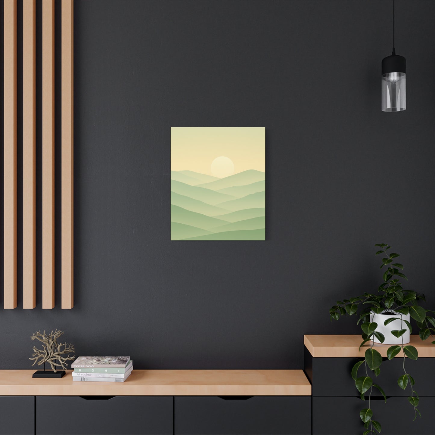 Matte Canvas, Stretched, 1.25" Sunset or Sunrise