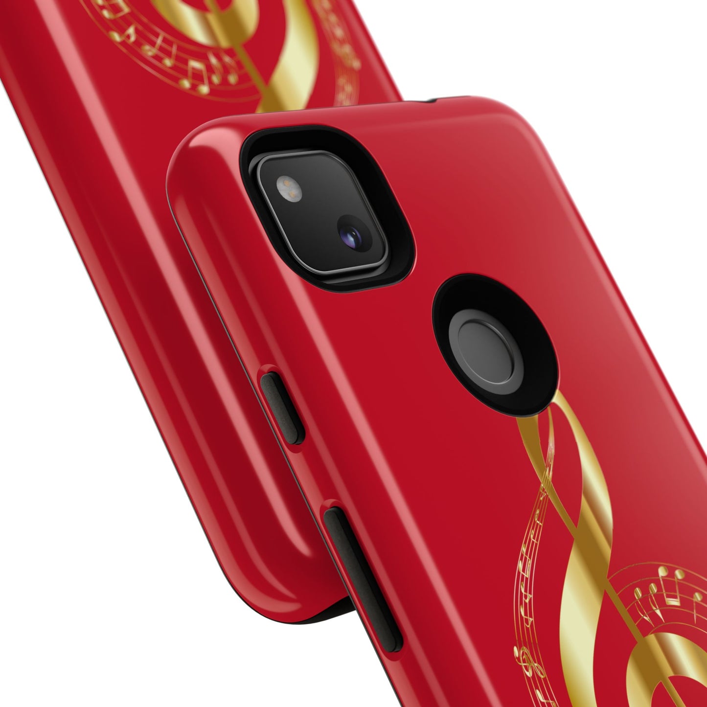 Tough Cases - Red Musical Note