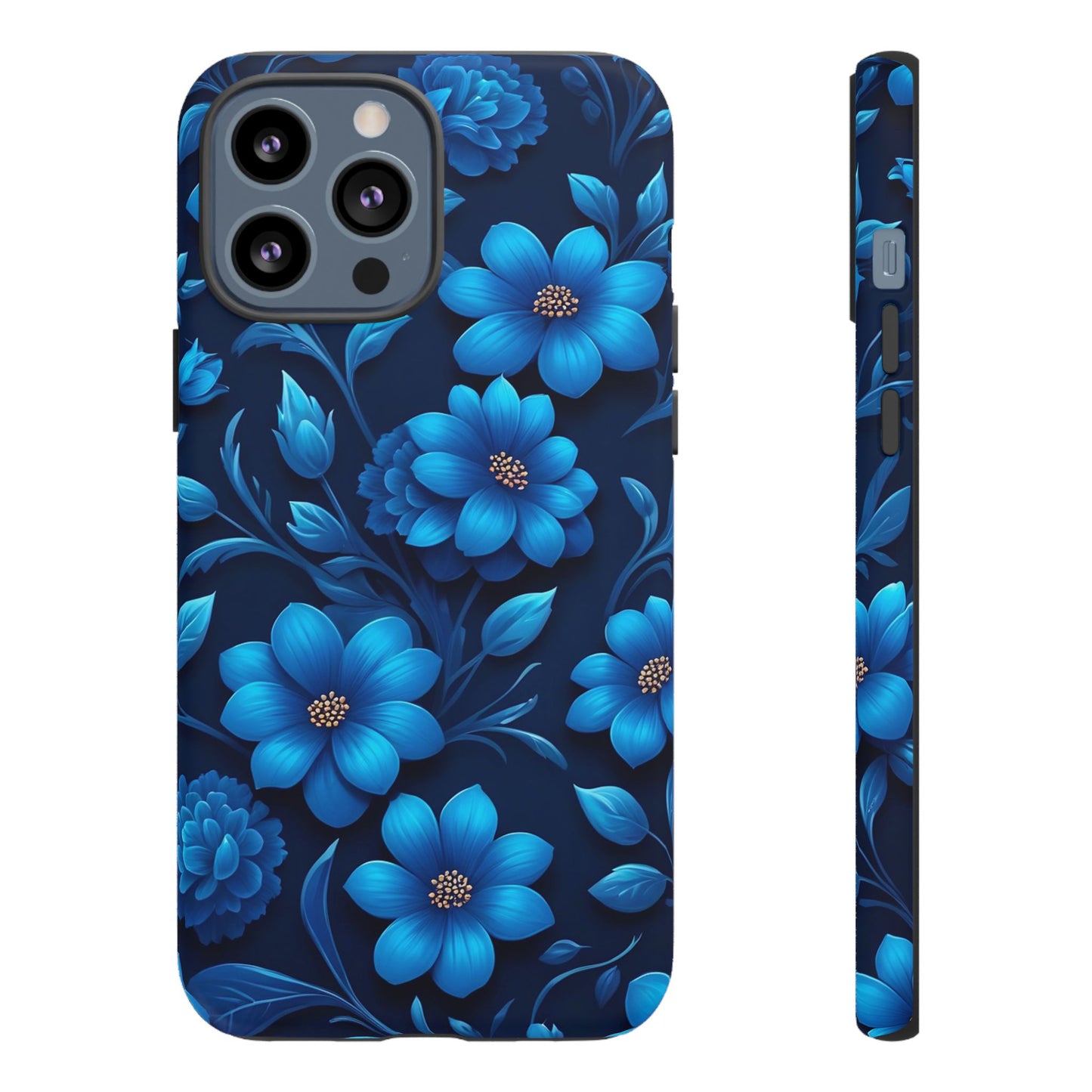 Tough Cases: Floral iPhone Case, Vibrant Phone Cover, Flower Patterned Case, Protective Floral Design, Spring Gift Idea