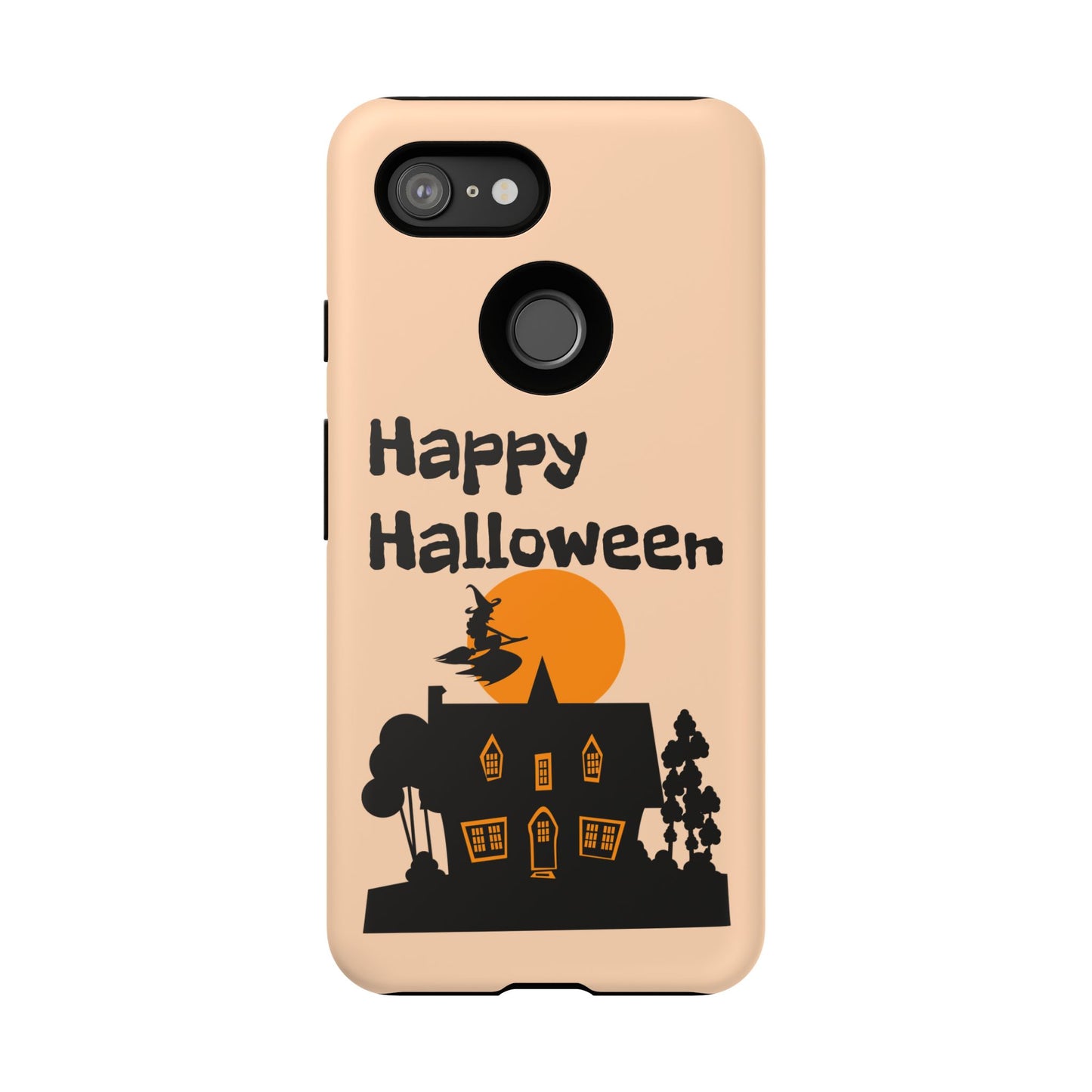 Halloween Phone Case, Spooky Mobile Cover, Tough Case for Phone, Witch Design, Fall Decor, Unique Gift for Halloween