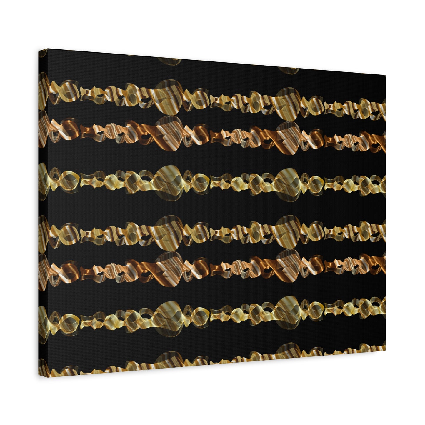 Artistic Canvas Gold and Black