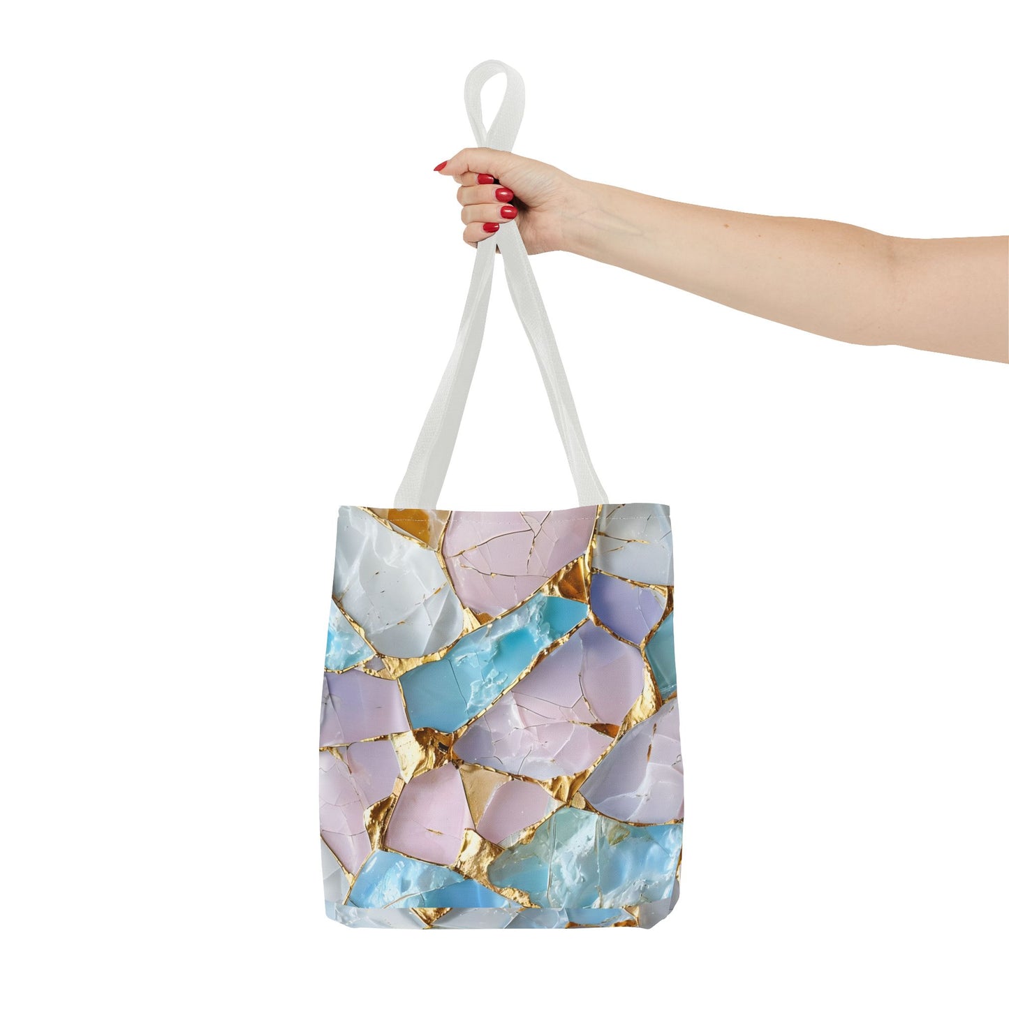 Elegant Geode Tote Bag - Chic Shopping Bag, Stylish Beach Tote