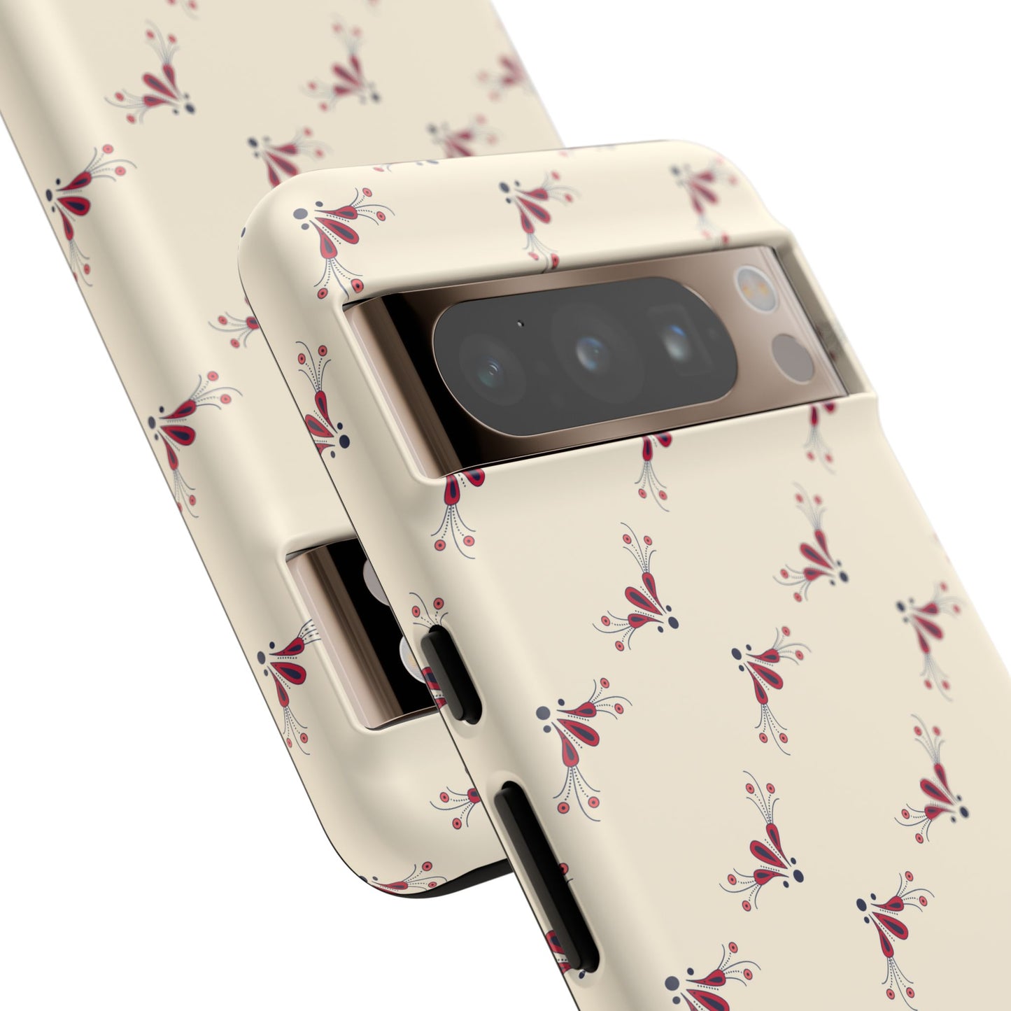 Tough Cases - Floral Design Phone Case, Stylish Protective Cover, Gift for Her, Trendy Smartphone Accessory, Floral iPhone Case, [...]