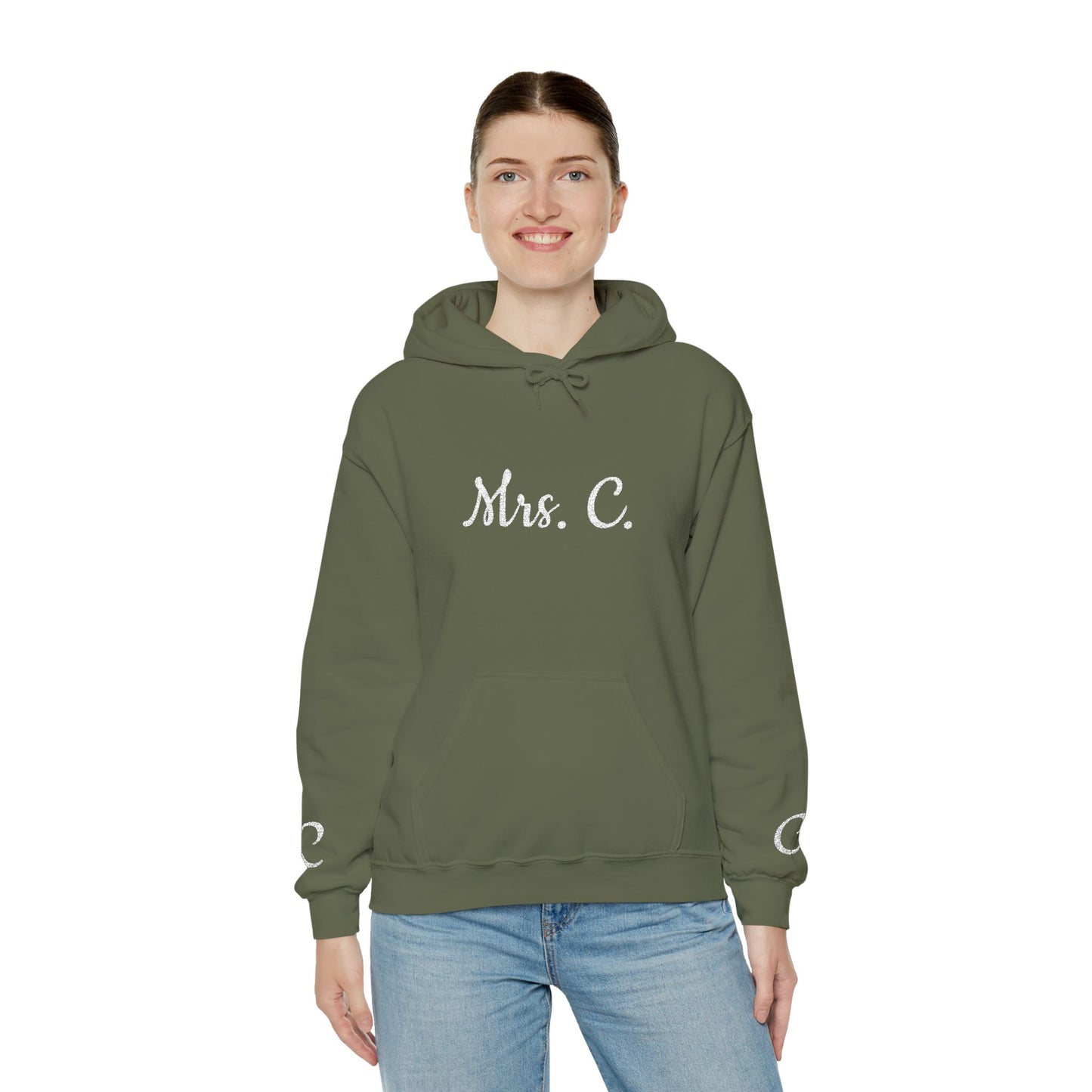 Personalized Hooded Sweatshirt, Gift for Teachers, Proud Teacher Apparel, Birthday Gift, Customized Sweatshirt