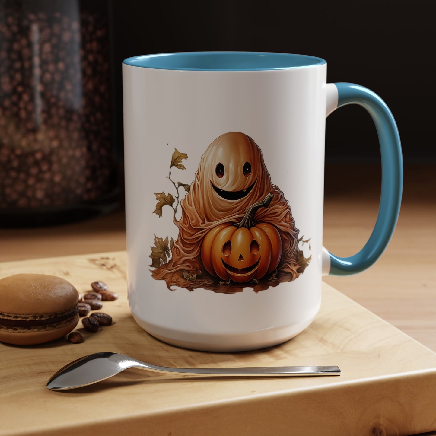 Whimsical Halloween Coffee Mug | Pumpkin-Inspired Drinkware, Cute Fall Decor, Gift for Pumpkin Lovers, Cozy Autumn Vibe