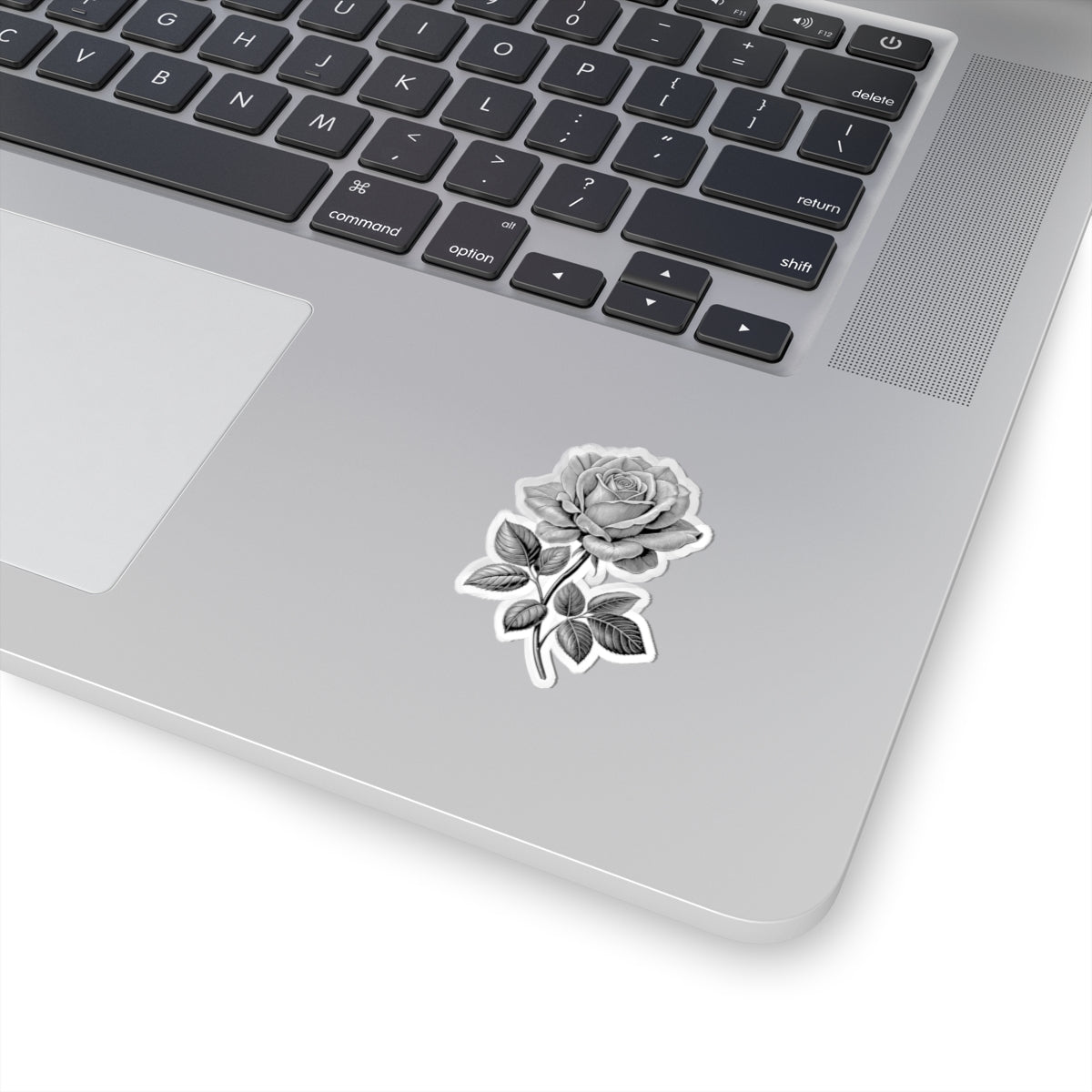 Elegant Rose Kiss-Cut Stickers, Floral Decor, Laptop Stickers, Flower Art, [...]